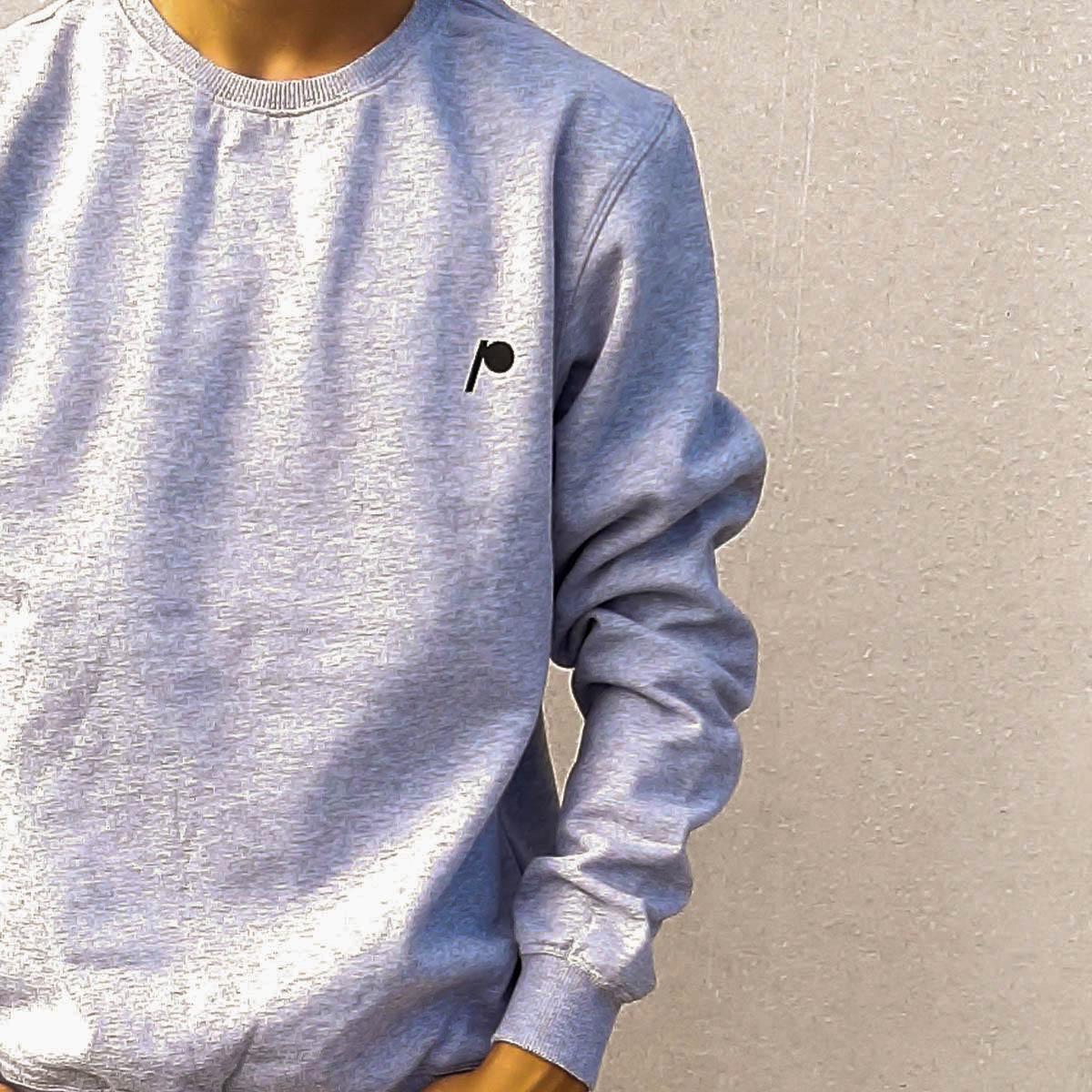 crew logo grey front